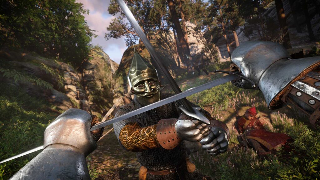 Fighting an enemy in Kingdom Come: Deliverance ll