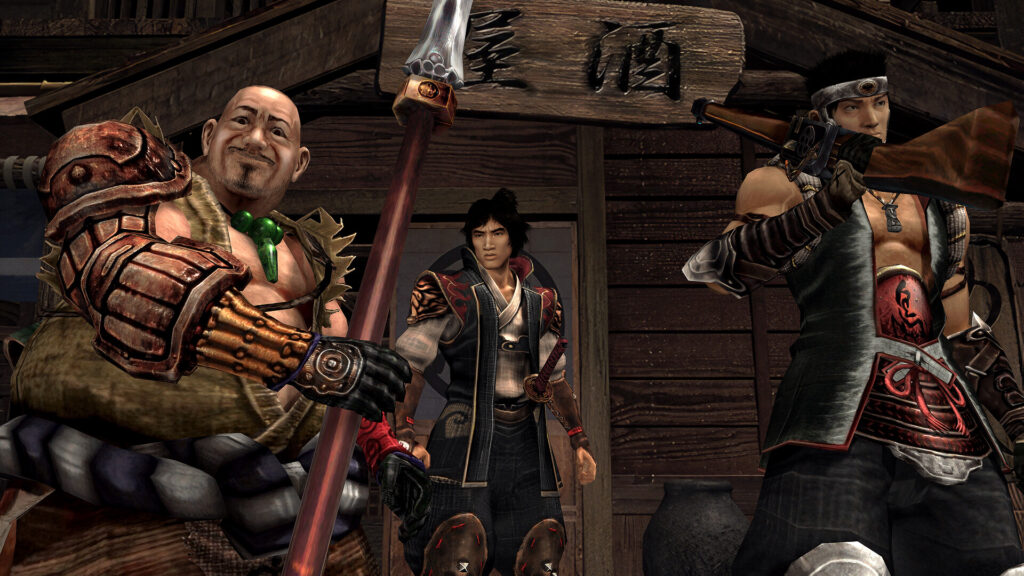Jubei and his teammates