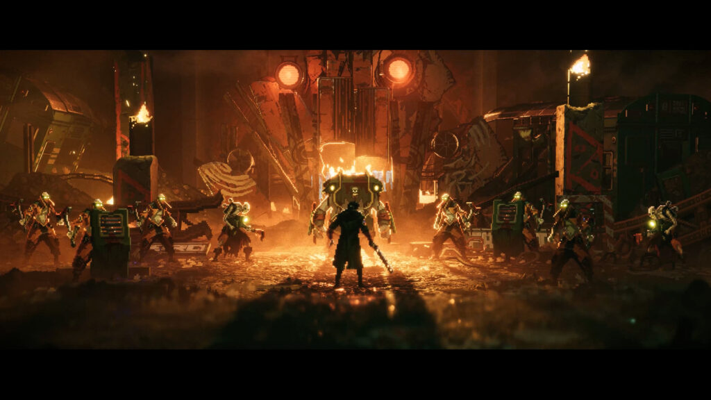 Facing enemies in REPLACED