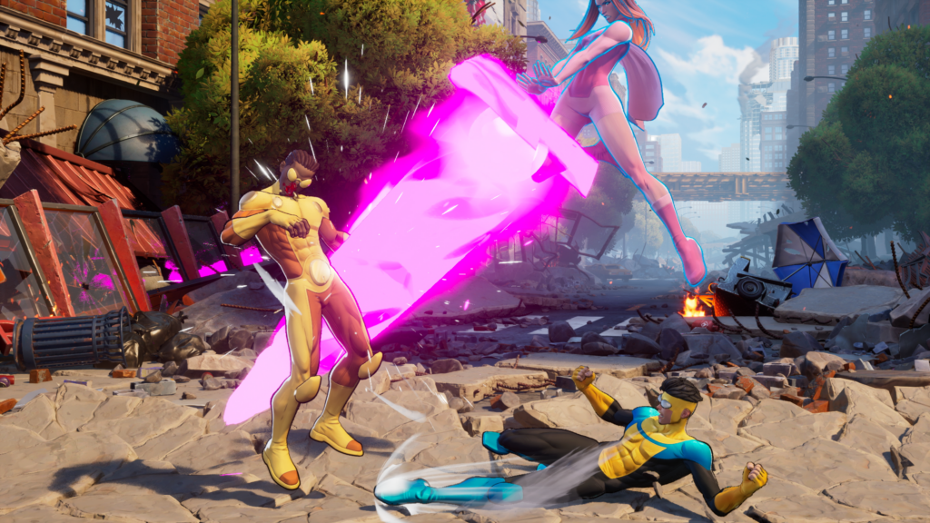 Tag Combat in INVINCIBLE VS