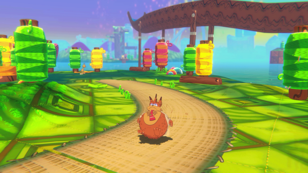 Exploring the world of Bubsy 4D