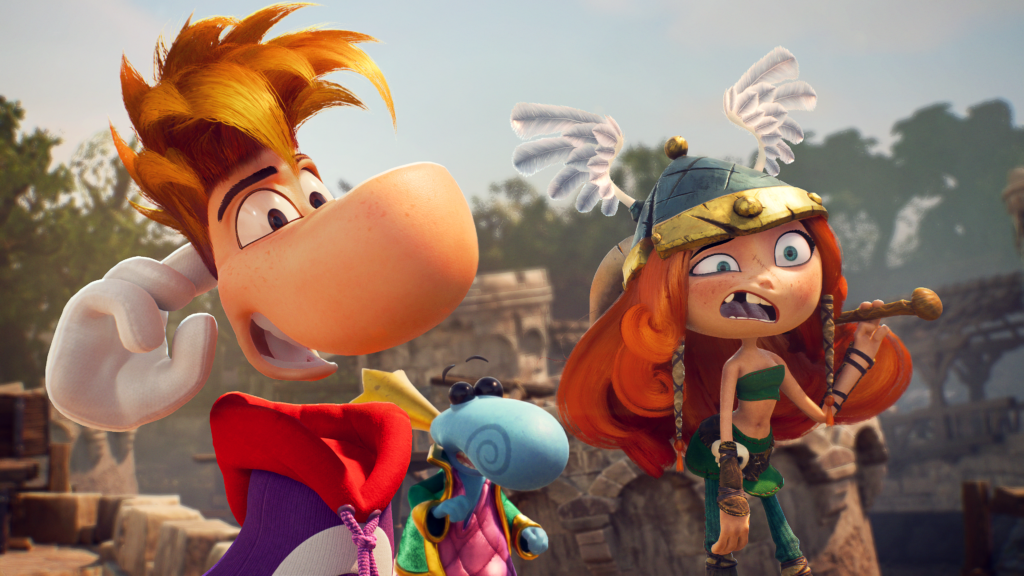Rayman and his friends
