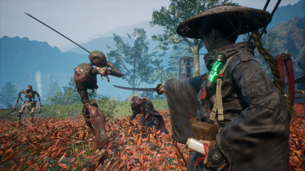 Fighting enemies in Beast of Reincarnation