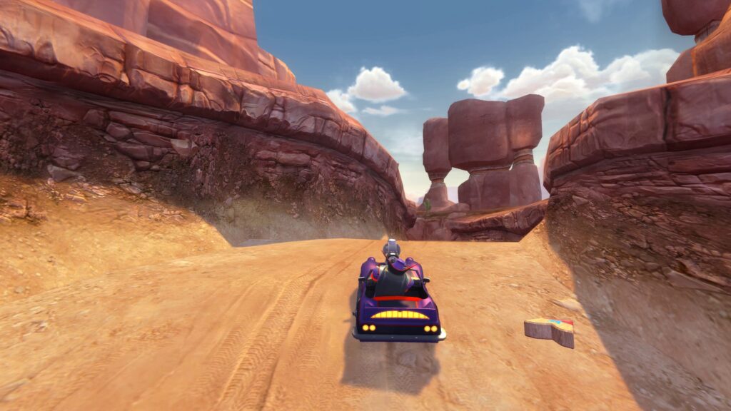 In the deserts of Toy Story 3
